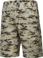 🎣 bassdash fp01m 10.5” men's fishing cargo shorts: quick dry, upf 50+, water resistant логотип