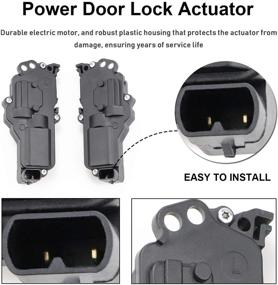 img 3 attached to 🔒 High-Quality Power Door Lock Actuator Motors for Lincoln Navigator, Mazda, Mercury, F-Series Trucks and Excursion Models