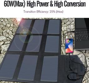img 3 attached to Зарядное устройство Imuto SunPower с повышенной складываемой эффективностью