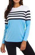 👚 kingfen lightweight crewneck moisture sweatshirt: versatile women's clothing for swimsuits & cover-ups logo