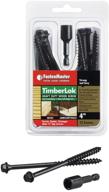 🛠️ enhance construction efficiency with fastenmaster fmtlok04 12 timberlok heavy duty 12 count logo