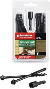 img 4 attached to 🛠️ Enhance Construction Efficiency with FastenMaster FMTLOK04 12 TimberLOK Heavy Duty 12 Count