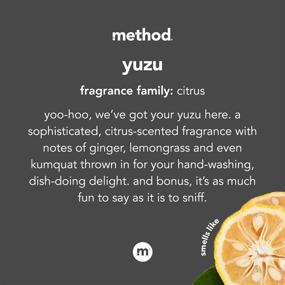 img 2 attached to 🍊 Method Yuzu Gel Hand Wash - 11.5 oz (Pack of 6), Varying Packaging