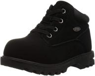 lugz empire fashion black toddler boys' boot-style shoes: изящная и стильная обувь для маленьких модников. логотип