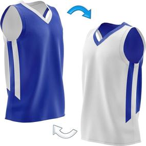 img 1 attached to 🏀 Liberty Imports Reversible Basketball Scrimmage Boys' Clothing: Optimal Performance for Active Players