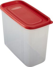 img 2 attached to 🍽️ Rubbermaid 16-Cup Clear Dry Food Container - Optimal for Storage