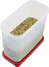 img 1 attached to 🍽️ Rubbermaid 16-Cup Clear Dry Food Container - Optimal for Storage