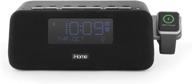 📻 ihome iwbt5 bluetooth alarm clock fm stereo radio with apple watch charging, dual usb charging ports, speakerphone, and dual alarm function: enhancing bedside desk clock experience logo
