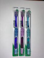gum 527 technique deep clean toothbrush -ultra soft compact 3 pack logo