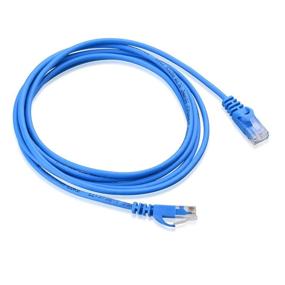 img 3 attached to 🔵 High-performance 5-Pack of Snagless Short Cat6 Ultra Thin Ethernet Cables in Blue - 7 ft by Cable Matters