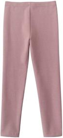 img 1 attached to 👖 Yellow Cotton Leggings for Girls - Benetia Girls' Clothing Collection