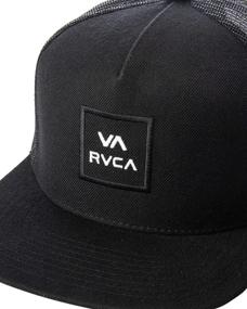 img 1 attached to RVCA Men's Adjustable Snapback Trucker Hat: Effortlessly Stylish Headwear for Men