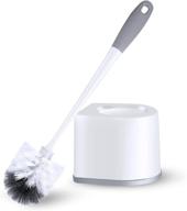 🚽 toilet brush & holder set: good grips scrubber brush for easy bathroom toilet cleaning logo