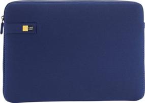 img 3 attached to 💻 Case Logic Sleeve with Retina Display for 13.3-Inch Laptops and MacBook Air/MacBook Pro - Dark Blue: Ultimate Protection and Style!