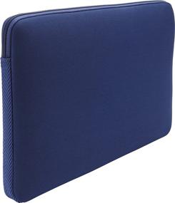 img 2 attached to 💻 Case Logic Sleeve with Retina Display for 13.3-Inch Laptops and MacBook Air/MacBook Pro - Dark Blue: Ultimate Protection and Style!