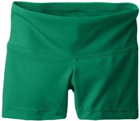 img 1 attached to Quality Capezio Girls Basic Gusset Short: Comfortable and Stylish Clothing for Active Girls