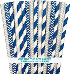 img 4 attached to Outside Box Papers Chevron Striped