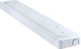 img 4 attached to 💡 GE 34289 LED Under Cabinet Fixture: High Lumens, Versatile Light Color Selection, Dimmer Compatible, Steel Housing – 24 Inch, White