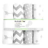 🛏️ premium pack n play sheets – set of 4 – 100% super soft jersey knit cotton – playard mattress sheets – fitted playpen play yard mini crib sheet – boy & girl – portable – 24 x 38 x 5 inches logo