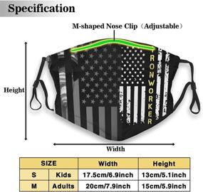 img 3 attached to Veteran Multi Layer Earloop Anti Dust Outdoors Occupational Health & Safety Products in Personal Protective Equipment