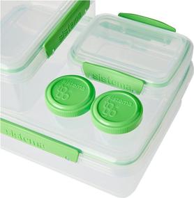 img 2 attached to Sistema Plastic Dressing BPA Free Containers