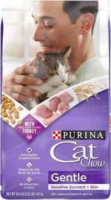 img 4 attached to 🐱 Purina Cat Chow Сухой корм для кошек с чувствительным желудком - Мягкая формула, 3.15 фунтов (упаковка из 4 штук)