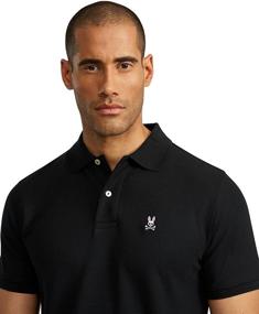 img 3 attached to 🐰 Psycho Bunny Classic Polo Yarrow: Men's Clothing and Shirts for a Timeless & Stylish Look