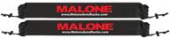 premium roof rack pads for kayaks, sups, and surfboards - set of 2 by malone logo