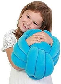 img 2 attached to 🧸 Playlearn Cuddle Ball Knot Pillow – Sensory Plush Toy for Kids – Stress Relief Hugging Pillow – Calming Sensory Toy – 10 Inch