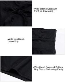 img 1 attached to 🩱 Aleumdr Women's Boardshort Bottom for Swimming - Women's Clothing