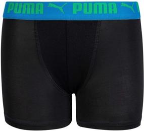 img 2 attached to Плавки PUMA для мальчиков с логотипом No.1 - упаковка из 2 шт.