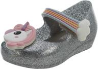 🦄 adorable melissa mini ultragirl unicorn toddler girls' flats - comfort and style combined logo