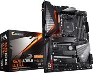 материнская плата gigabyte x570 aorus ultra gaming (amd ryzen 5000/x570/atx/pcie 4.0/ddr4/usb 3.1/realtek alc1220-vb/fins-array heatsink/rgb fusion 2.0/3xm.2 thermal guard) логотип