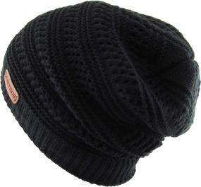 img 2 attached to 🧢 KBETHOS Cozy and Stylish Slouchy Beanie Winter Hat Collection - Unisex, Various Styles