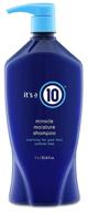 💦 it's a 10 miracle moisture shampoo (33.8 fl oz): hydrating haircare for ultimate moisture boost logo