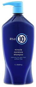 img 4 attached to 💦 It's a 10 Miracle Moisture Shampoo (33.8 Fl oz): Hydrating Haircare for Ultimate Moisture Boost