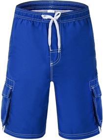 img 2 attached to Boys' Swimwear: Akula Quick Beach Shorts for Bathing and Pool Time