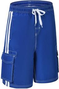 img 1 attached to Boys' Swimwear: Akula Quick Beach Shorts for Bathing and Pool Time