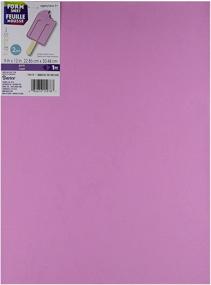 img 1 attached to 🎨 Darice 1144-15 FOAMIES Sheet Pink - Durable 2MM Foam Sheet for Crafts in 9X12IN Size