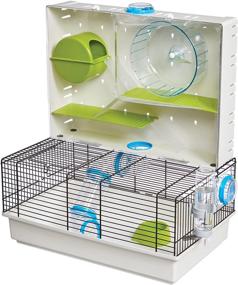 img 4 attached to Explore the Fun-Filled World of Midwest Critterville Arcade Hamster Cage!