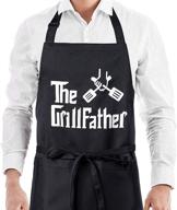 boharers grill apron men grilling logo