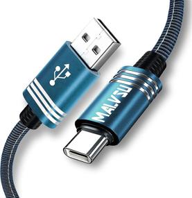 img 4 attached to USB Type C Cable Fast Charging 3A (10FT 2-Pack) Computer Accessories & Peripherals