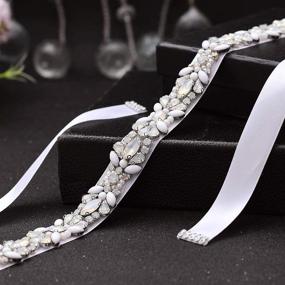 img 2 attached to HONGMEI Wedding Rhinestone Bridesmaid Accessories