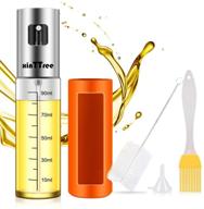 🌿 xinttree glass olive oil sprayer - 100ml updated version, ideal for vinegar, cooking wine, and olive oil. enhance your cooking experience! logo