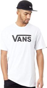 img 3 attached to Men's Clothing: Vans Classic White Black T-Shirt for Shirts