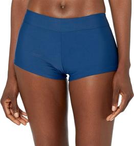 img 2 attached to Catalina Standard Boyshort Banded Bikini Swim Bottom Swimsuit for Women