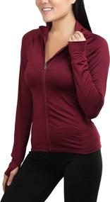 img 2 attached to ToBeInStyle Womens Color Zip Up Jacket