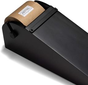 img 2 attached to 🔄 RETTEL Desktop Roller Kraft Paper Dispenser with 1 Included Roll of Kraft Paper in Black