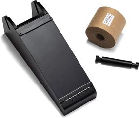 img 3 attached to 🔄 RETTEL Desktop Roller Kraft Paper Dispenser with 1 Included Roll of Kraft Paper in Black