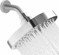 high pressure shower head adjustable bath logo